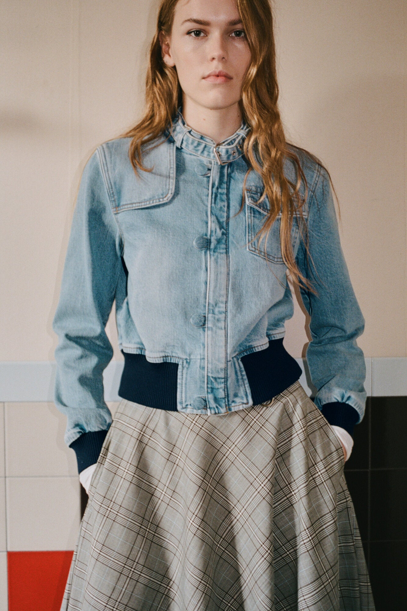 Berna denimjakke - Forever Blue Denim